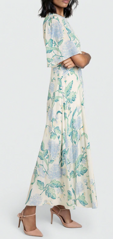 BEULAH - Gardenia Floral Dress - Designer Dress hire