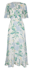 BEULAH - Gardenia Floral Dress - Designer Dress Hire