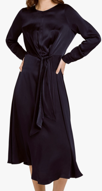 Mindy Dress Navy Rent Ghost Dresses โ Girl Meets Dress