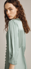GHOST - Madison Satin Sage Dress - Designer Dress hire