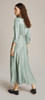 GHOST - Madison Satin Sage Dress - Designer Dress hire