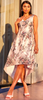 CHI CHI LONDON - Floral Dip Hem Dress - Designer Dress hire