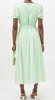 Self Portrait - Spearmint Chiffon Midi Dress - Designer Dress hire