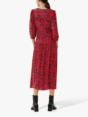 GHOST - Flynn Floral Midi Dress - Designer Dress hire