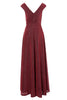 QUIZ - Berry Wrap Dress With Split - Designer Dress hire