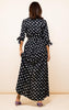 DANCING LEOPARD - Dove Dress Painted Dot - Designer Dress hire