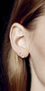 ASTLEY CLARKE - Honeycomb Diamond Stud Earrings - Designer Dress hire