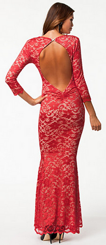 HONOR GOLD - Faye Maxi Dress Red - Designer Dress hire