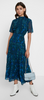 HOPE AND IVY - Mirror Print Skater Dress - Designer Dress hire
