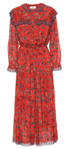 ISABEL MARANT, ÉTOILE - Eina Midi Dress - Designer Dress hire