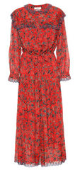 ISABEL MARANT, ÉTOILE - Eina Midi Dress - Designer Dress Hire