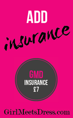 GMD - Insurance - Designer Dress Hire