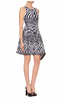 ISSA - Zebra Knit Dress - Designer Dress hire