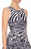 ISSA - Zebra Knit Dress - Designer Dress hire