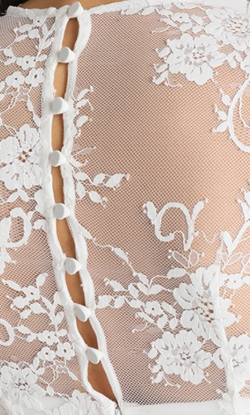 IVY AND OAK - Long Patch Bridal Dress - Designer Dress hire