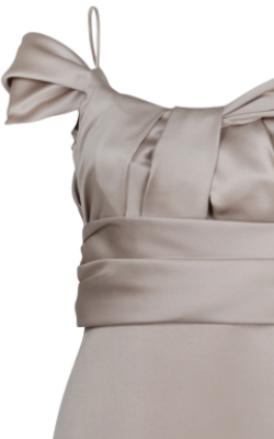JIM HJELM - Vintage Pearl Gown - Designer Dress hire