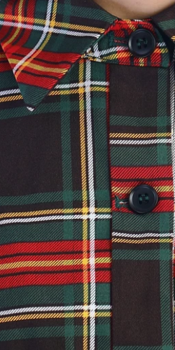 Jolie Moi black tie dress hire Tartan dress Girl Meets Dress