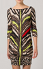 ROBERTO CAVALLI - Beige Animal Dress - Designer Dress hire