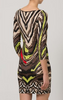 ROBERTO CAVALLI - Beige Animal Dress - Designer Dress hire