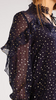 ROBERTO CAVALLI - Dotted Ruffle Dress - Designer Dress hire