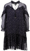 ROBERTO CAVALLI - Dotted Ruffle Dress - Designer Dress hire