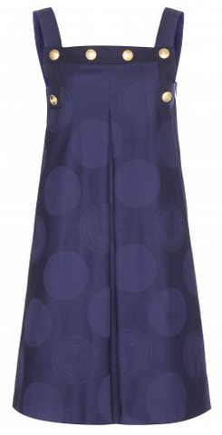 KENZO - Pinafore Cotton Dress - Designer Dress hire
