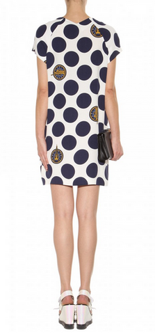 KENZO - Spotted Printed Dress - Designer Dress hire