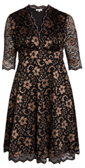 KIYONNA - Mon Cherie Lace Dress - Designer Dress Hire