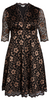 BH - Marie Ruffle Midi Dress - Designer Dress hire 
