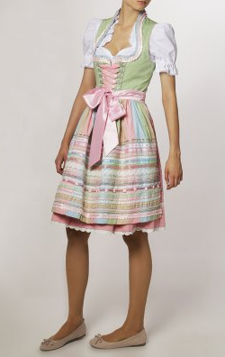 KRUGER DIRNDL - Multi Colour Krüger Dirndl - Designer Dress hire