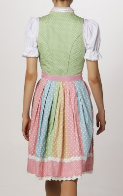 KRUGER DIRNDL - Multi Colour Krüger Dirndl - Designer Dress hire