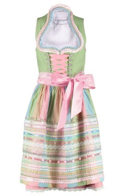 KRUGER DIRNDL - Multi Colour Krüger Dirndl - Designer Dress hire