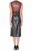 VICTORIA BECKHAM - Lamé Wool-Blend dress - Designer Dress hire