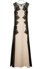 LIPSY - Pink Lace Gown - Designer Dress Hire