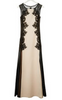 MARCHESA NOTTE - Metallic Embroidered Tulle Gown - Designer Dress hire 