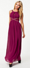 LITTLE MISTRESS - Maxi Purple Dress - Designer Dress hire