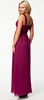 LITTLE MISTRESS - Maxi Purple Dress - Designer Dress hire