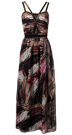 LITTLE MISTRESS - Printed Maxi Dress - Designer Dress hire