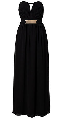 LITTLE MISTRESS - V-Front Long Dress - Designer Dress hire
