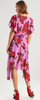 LOST INK - Rose Pleated Dress - Designer Dress hire