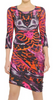 McQ ALEXANDER MCQUEEN - Sleeved Kaleidoscope Dress - Designer Dress hire