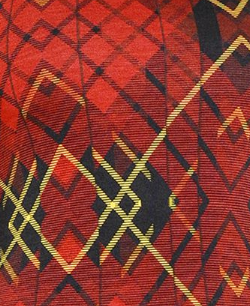 McQ ALEXANDER MCQUEEN - Tartan Print Dress - Designer Dress hire