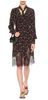 ALEXANDER MCQUEEN - Floral Lace Hem Dress - Designer Dress hire