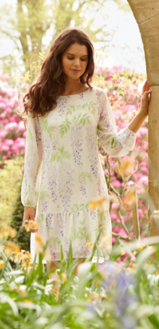 MADDERSON LONDON - Elizabeth Wisteria Dress - Designer Dress hire