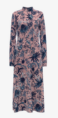 MARKUS LUPFER - Arctic Flower Crepe Dress - Designer Dress Hire