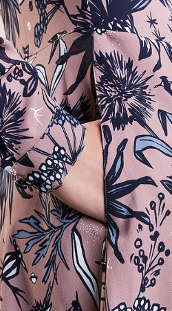 MARKUS LUPFER - Arctic Flower Crepe Dress - Designer Dress hire