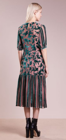MARKUS LUPFER - Fish Velvet Cocktail Dress - Designer Dress hire