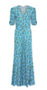 KAIMILAN - Hydrangea Print Maxi Dress - Designer Dress hire 