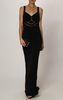 MASCARA - Golightly Black Gown - Designer Dress hire
