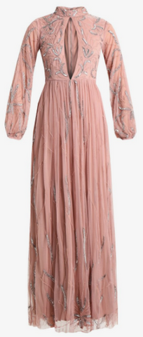 MAYA - Malory Beaded Gown - Designer Dress hire